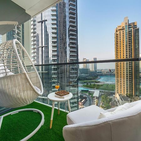 Exquisite 2 Bedroom Apartment I Burj Khalifa & Fountain Views I Free Gym, Pool, Parking, Wi-Fi And Ps5 I By Skyline Serenity Dubai Exterior photo